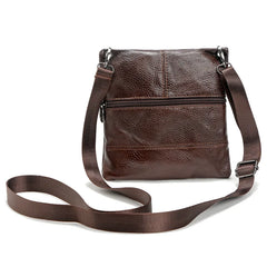 Leather Business Bag for Men, Shoulder & Inclined Shoulder Bag