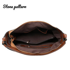 Leather Hobo Bag Women Handbags Shoulder Bags Purses Vintage