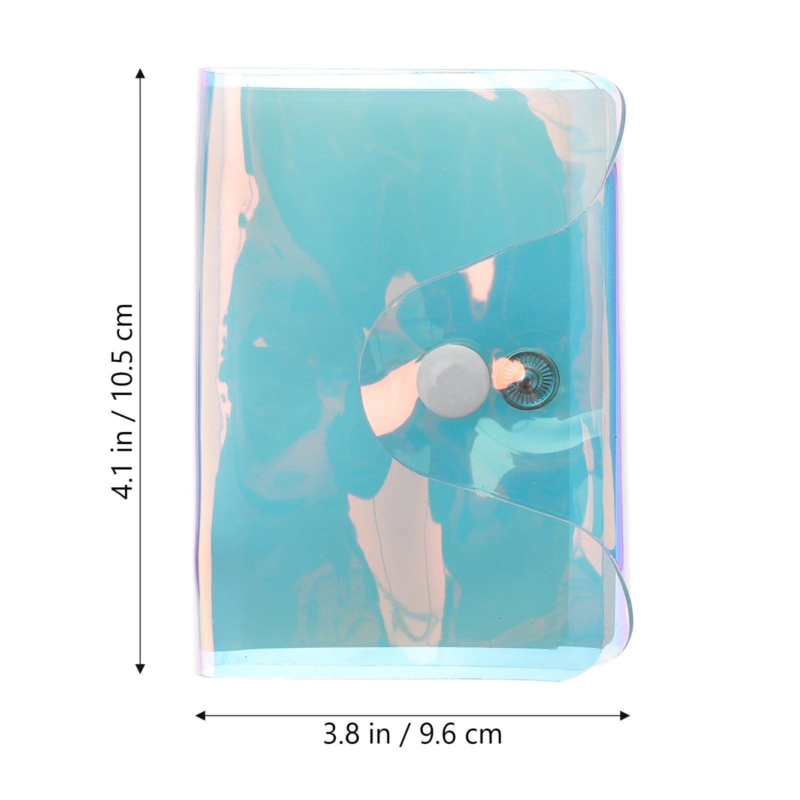 Holographic ID Organizer Bag with Card Sleeves
