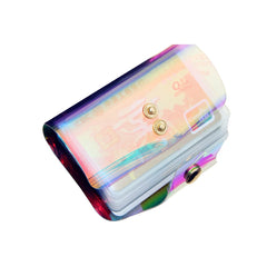 Holographic ID Organizer Bag with Card Sleeves