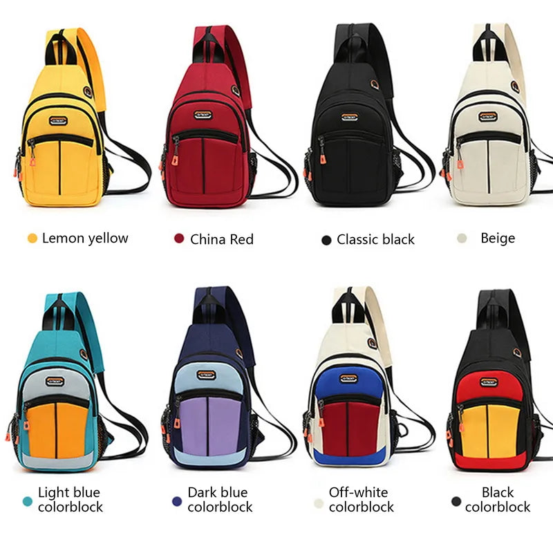 Women Crossbody Messenger Bag Mini Travel Chest Shoulder Bag