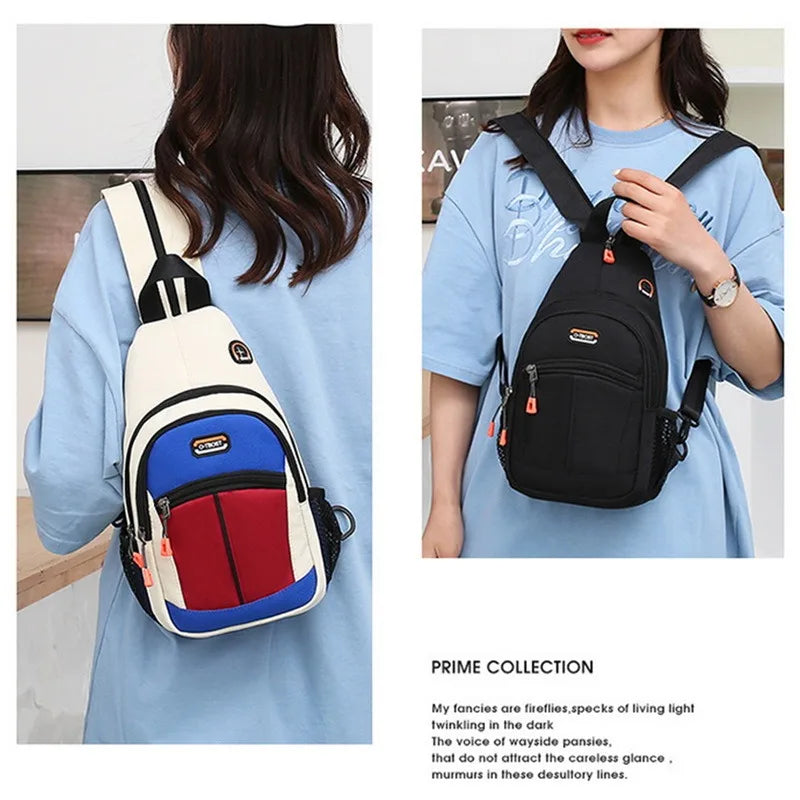 Women Crossbody Messenger Bag Mini Travel Chest Shoulder Bag