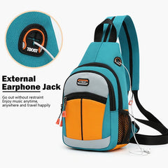 Women Crossbody Messenger Bag Mini Travel Chest Shoulder Bag