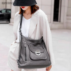 Multifunction Shoulder Bags Soft Large Capacity