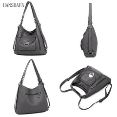 Multifunction Shoulder Bags Soft Large Capacity