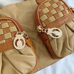 Soft Sheepskin Shoulder Bag Vintage Totes Women's Handbags