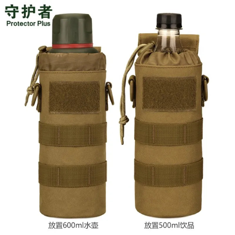 800D Oxford Military Tactical Backpack with Water Bottle Bag