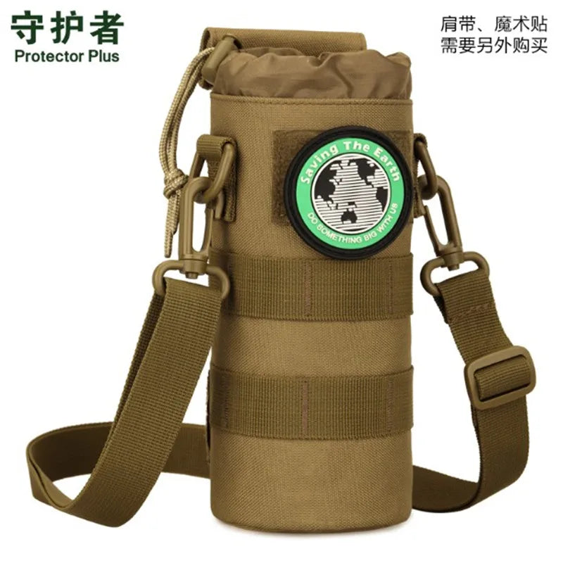 800D Oxford Military Tactical Backpack with Water Bottle Bag