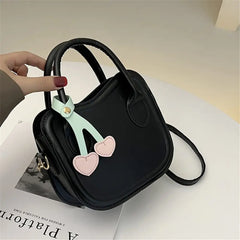 Cherry Handbags Small PU Shoulder Bags Women Crossbody Messenger Bag