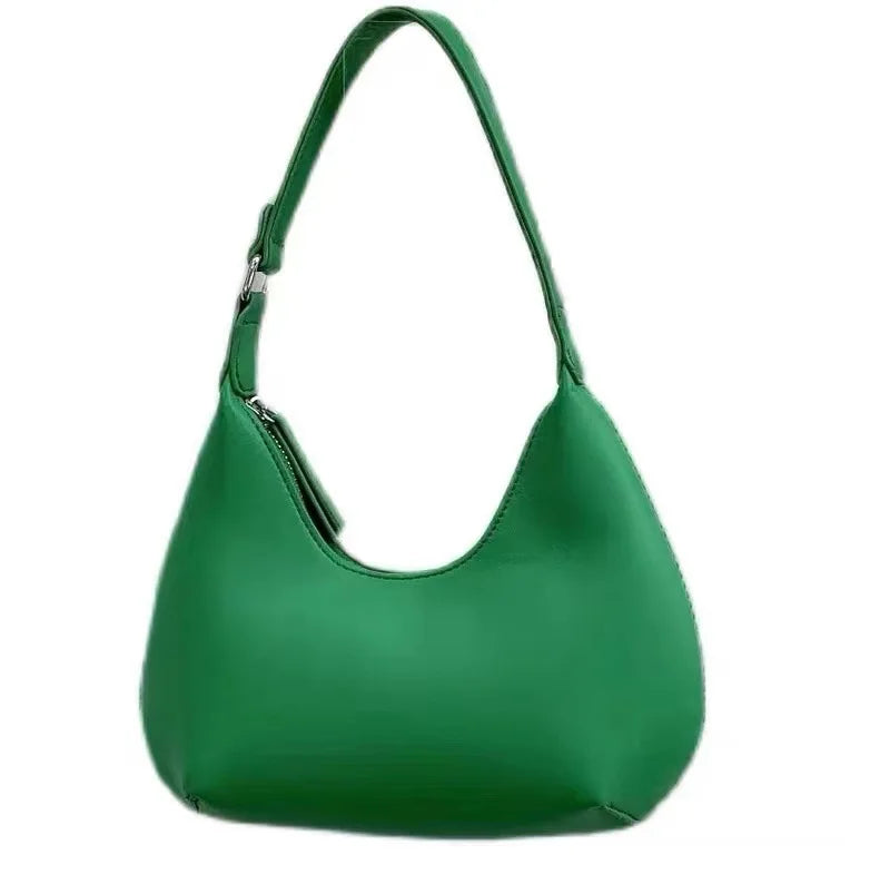 Small Leather Handbag Women's Shoulder Bag Pink Side Bags For Women