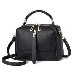European American Large Capacity Women's Shoulder Bag