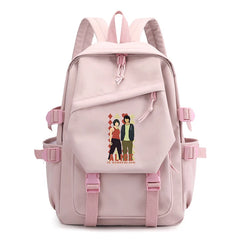 Alice In Borderland Canvas Backpack High-capacity with Game Print