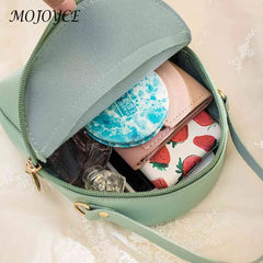 Cat Small Backpack Delicate PU Leather Messenger Shoulder Bags