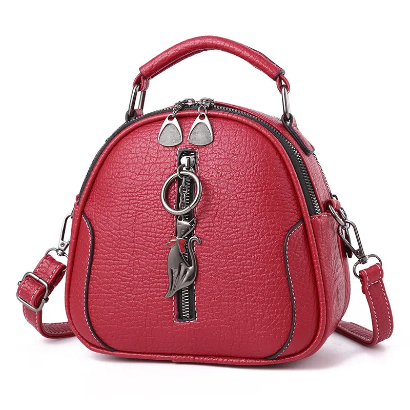 Versatile Round Bag for Women, Hot Casual Handbag, Small Shoulder Messenger Bag
