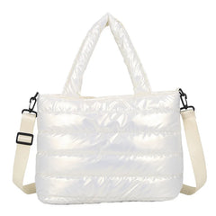 Hot Women Winter Mobile Space Glove Bag Female Down Bags Cotton-padded Jacket