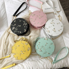Stylish Lace Round Handbags Women Crossbody Bags