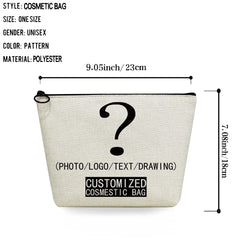 Harajuku Style Travel Toiletry Bag Graphic Print Cosmetic Makeup Bag