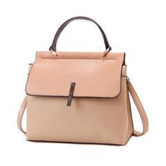 Atmospheric Contrast Tote Bag Women's Large-capacity Messenger Bag