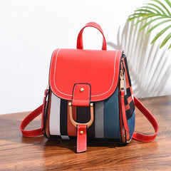Soft Leather Women Backpack Casual Travel Large Capacity Schoolbag