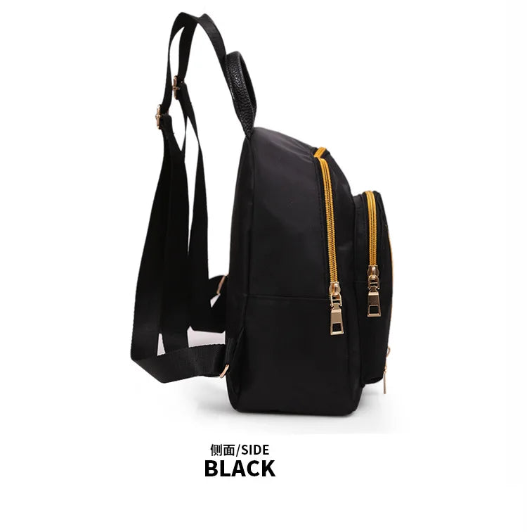 Nylon Cloth Ladies Backpack Casual Small Bag
