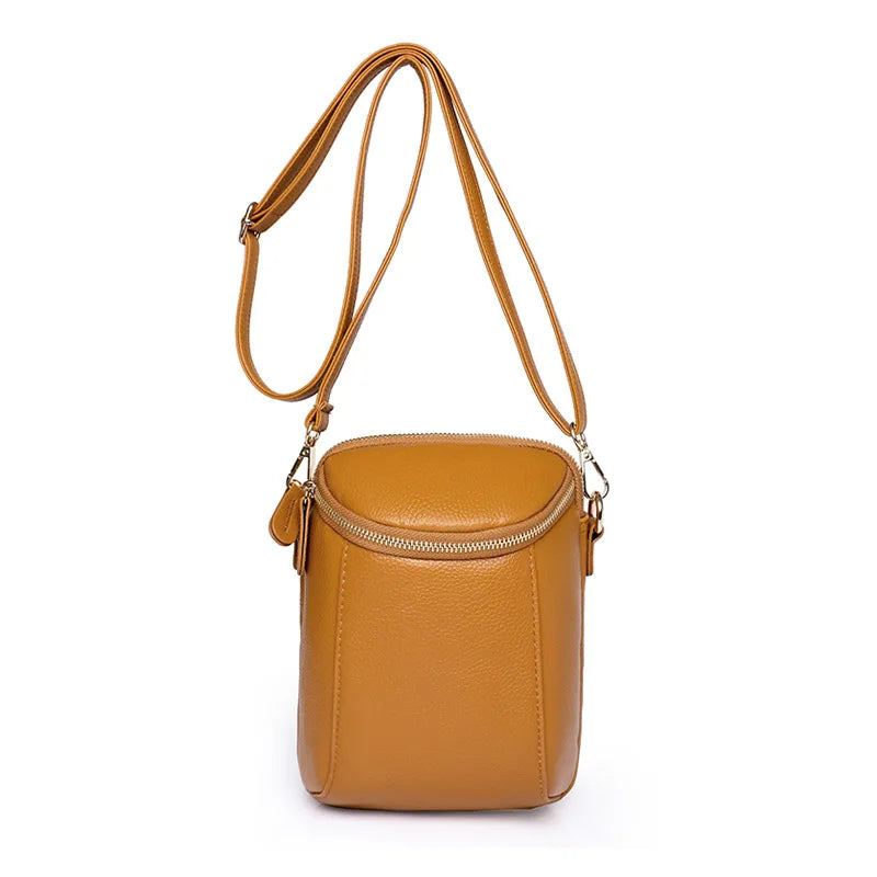 Texture Women's Messenger Bag Street Phone Bag