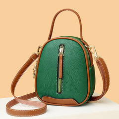Small Bag Women's Mini Cross-body Soft Leather Mobile Phone Bag