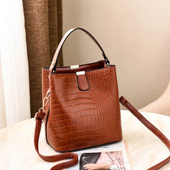 Women's Bucket Shoulder Bag Portable & Versatile
