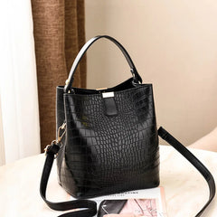 Women's Bucket Shoulder Bag Portable & Versatile