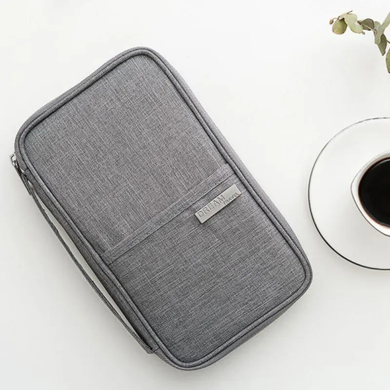 Waterproof Passport Holder Organizer for Family Travel