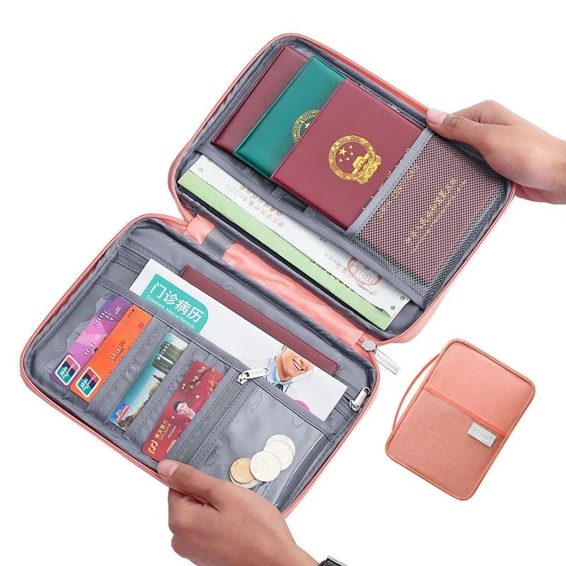 Waterproof Family Passport Holder and Organizer