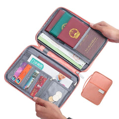 Waterproof Family Passport Holder and Organizer