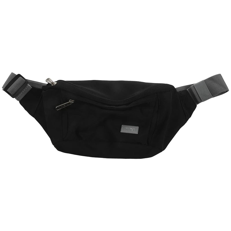 Tinyat Waist Bag Pack Travel Phone Belt Pouch Casual Unisex Chest Bag C