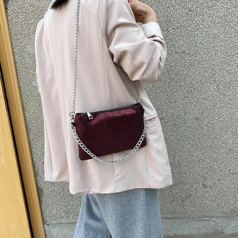 Classic Designer Women's Shoulder Bag PU Ladies Messenger Crossbody Bag