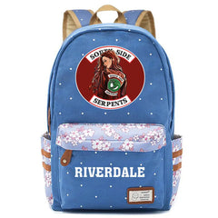Cartoon Printing Student Schoolbag Floral Backpack