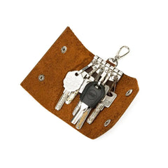 Housekeeper Leather Key Holder Wallet Unisex Organizer Bag Car Wallet