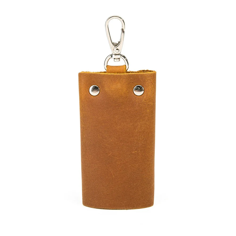 Housekeeper Leather Key Holder Wallet Unisex Organizer Bag Car Wallet