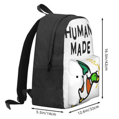Duck Print Backpack for Men and Women