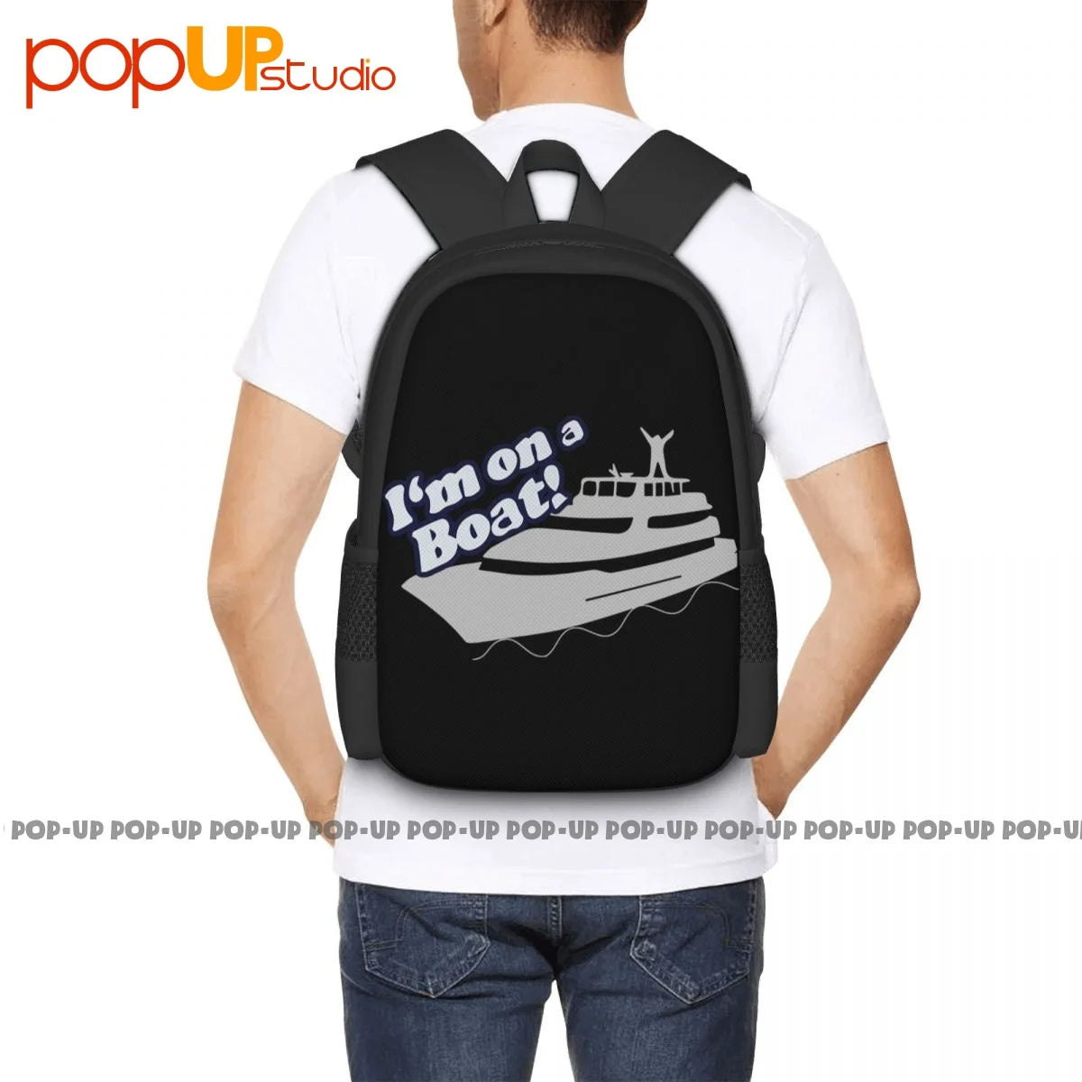 Yacht Cruise Ocean Backpack Large Capacity Storage Bag