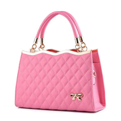 Europe Bowknot Bag Women Handbag PU Leather Lady Tote Crossbody Bags