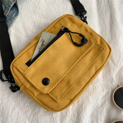 Small Crossbody Messenger Bag for Women Versatile Student Shoulder Pouch