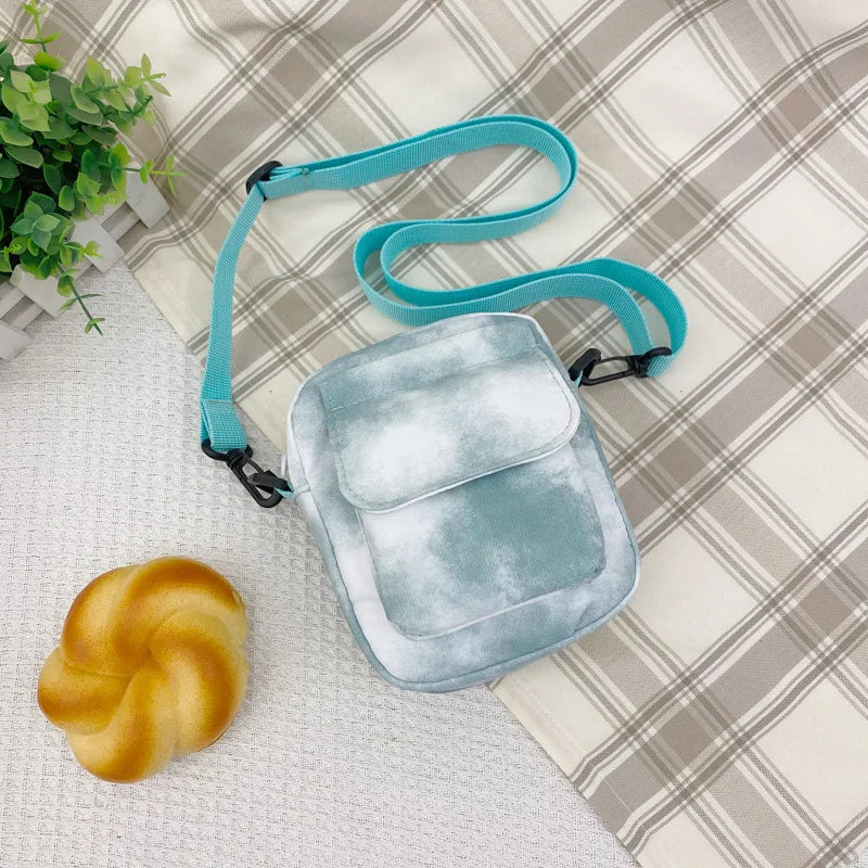 Gradient Canvas Cross-body Bag Women's Single Shoulder Bag