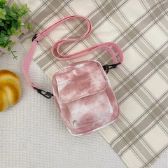 Gradient Canvas Cross-body Bag Women's Single Shoulder Bag