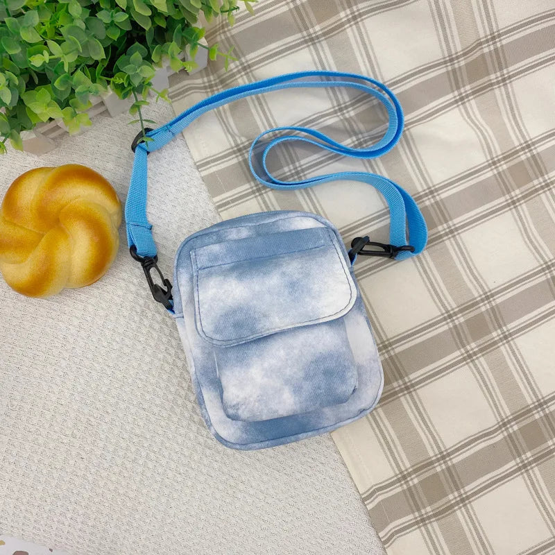 Gradient Canvas Cross-body Bag Women's Single Shoulder Bag