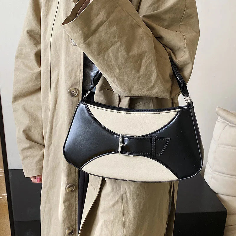 Ins Winter Handbag with Western Commuter Texture