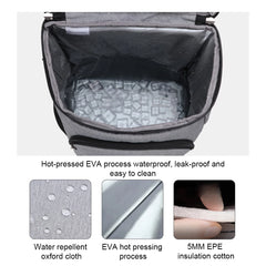 Insulated Lunch Bag Waterproof Outdoor Backpack Leakproof Food Storage Bags