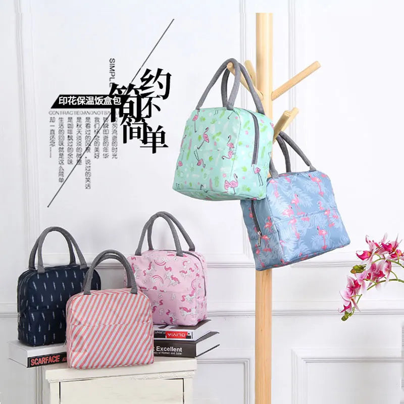 Insulated Lunch Bag for Women Kids Cooler Bag Thermal Portable Lunch Box