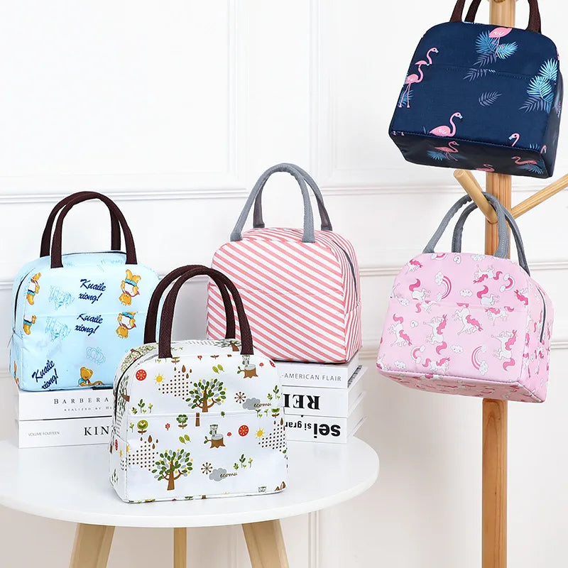 Insulated Lunch Bag for Women Kids Cooler Bag Thermal Portable Lunch Box