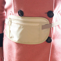 Invisible Travel Waist Packs Pouch Money Belt Bag