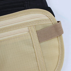 Invisible Travel Waist Packs Pouch Money Belt Bag