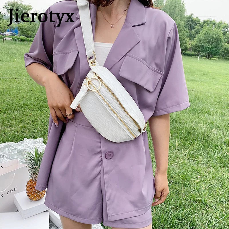 Women's Leather Waist Bag Belt Bum Fanny Pack Travel Pouch